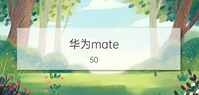 华为mate 50 pro支持3d人脸支付吗 mate50pro有3d结构光吗？